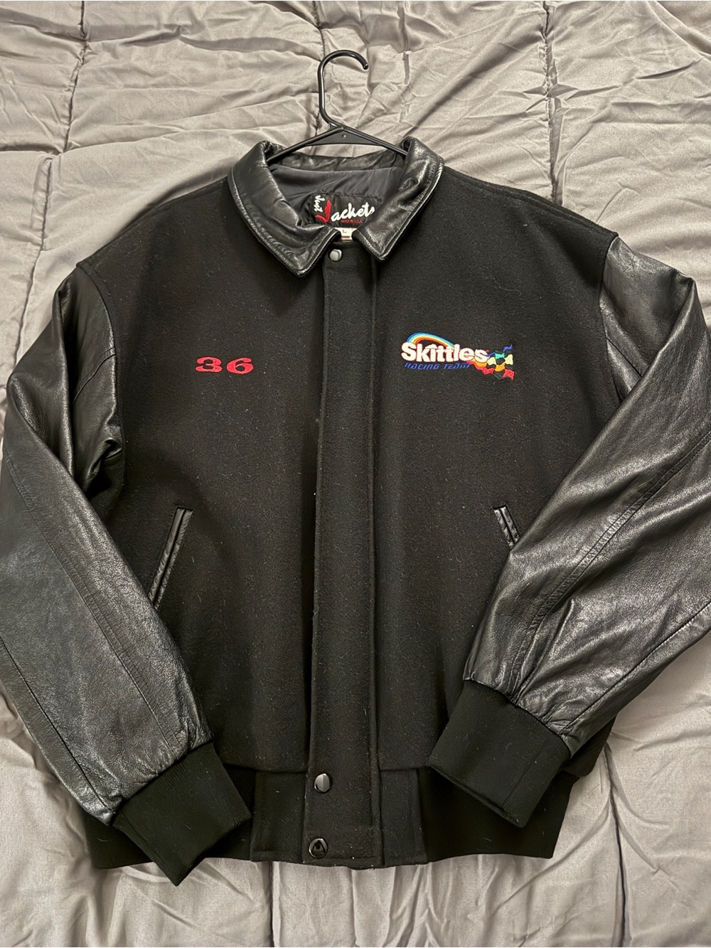 Vintage Ernie Irvan Authentic Team Crew Jacket